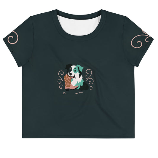 Crop - T-Shirt - Aussie - Hundeo Shop