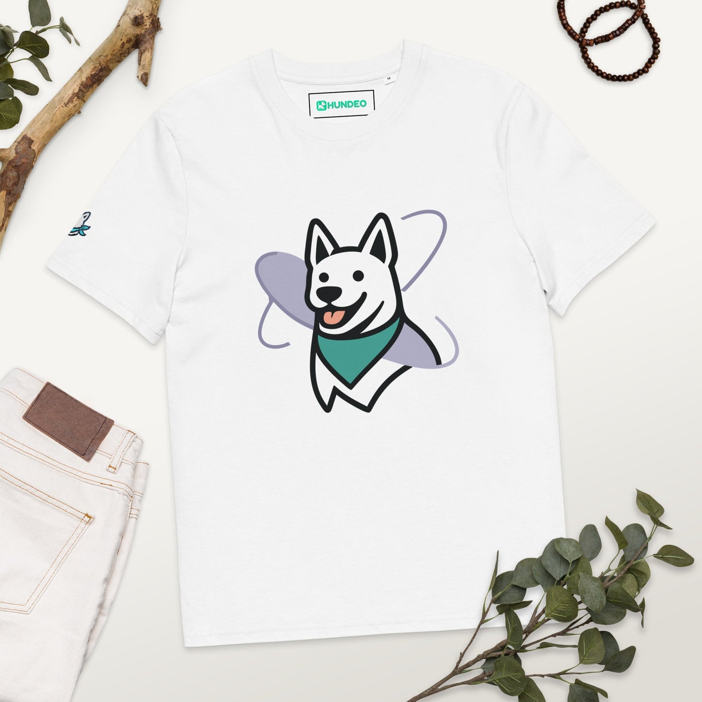 Unisex - Bio - Baumwoll - T-Shirt - Hundeo Hund - Hundeo Shop
