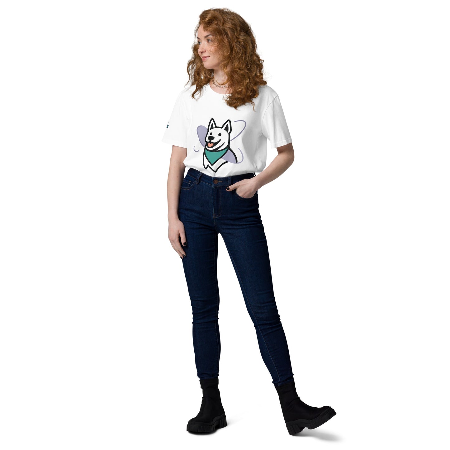 Unisex - Bio - Baumwoll - T-Shirt - Hundeo Hund - Hundeo Shop