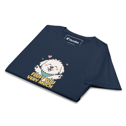 Basic Softstyle T-Shirt für Damen - Fluff you - Hundeo Shop