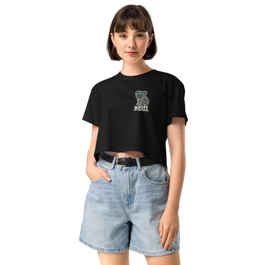 Lockeres Damen - Crop - Top - Mops Booty - Hundeo Shop