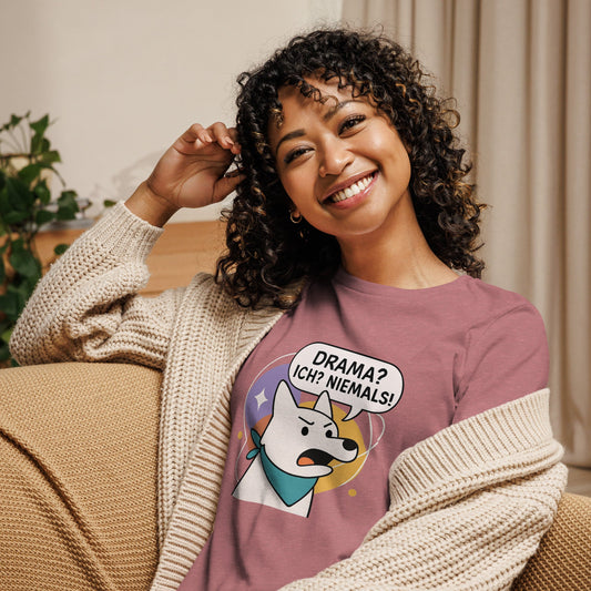 Lockeres Damen - T-Shirt - Hundeo Shop